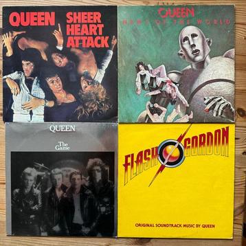 Queen - QUEEN - 4 Great albums - Différents titres - Disque disponible aux enchères