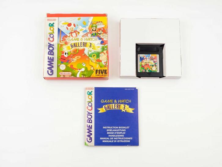 Game & Watch Gallery 3 [Gameboy Color], Games en Spelcomputers, Games | Nintendo Game Boy, Verzenden
