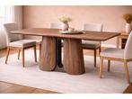 Veiling - Eettafel Walnoot 240x110x76 - Rechthoek ronde rand, Huis en Inrichting, Tafels | Eettafels, Nieuw