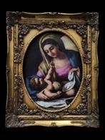 Scuola italiana (XIX–XX) - Madonna con Bambino, Antiek en Kunst