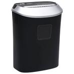 vidaXL Papierversnipperaar 10 paginas crosscut zwart, Verzenden, Nieuw in verpakking