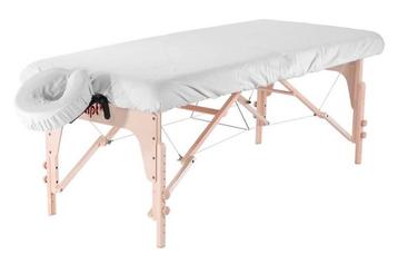 Hoeslaken Massagetafel - Wit - Circa 180 CM x 50 CM - Hoes -