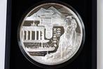 Nederland, 200 Euro - (999/1000 Zilver) + 2 gram Goud Inlay