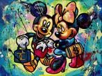 Carlito Peña (XX) - Minnie Mouse / Mickey Mouse, Antiquités & Art