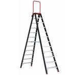 Altrex dubbele trapladder Taurus 2×12 treden met steunbeugel, Doe-het-zelf en Bouw, Ladders en Trappen, Ophalen of Verzenden, Nieuw