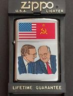 Zippo, George Bush y Mikhail Gorbachev Año 1990 Mes, Verzamelen, Nieuw