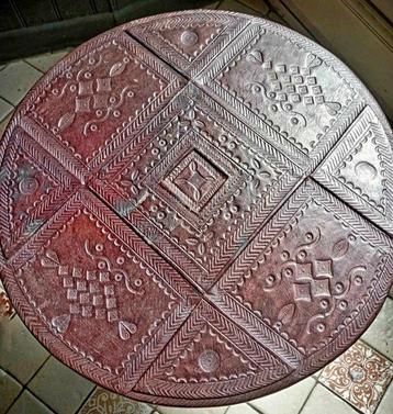 Artigianato nigeriano - Handmade - Salontafel - Touareg -, Antiek en Kunst, Kunst | Niet-Westerse kunst