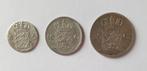 Nederland. Willem I (1813-1840). 5 Cent/25 Cent 1825/1827 (3