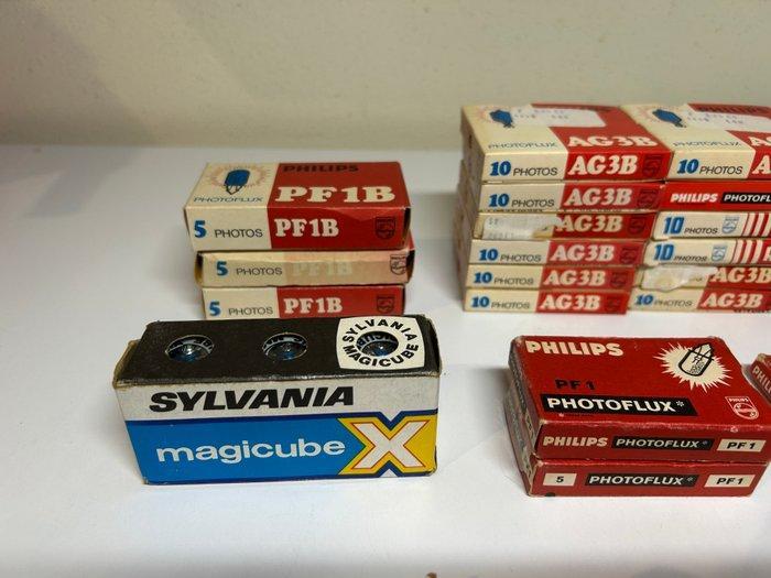 Philips, Sylvania AG3B - PF1B Flitser, TV, Hi-fi & Vidéo, Appareils photo analogiques