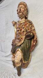 sculptuur, San Rocco - 103 cm - Hout