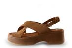 Sacha Sandalen in maat 42 Cognac, Kleding | Dames, Schoenen, Overige kleuren, Verzenden, Sandalen of Muiltjes, Zo goed als nieuw
