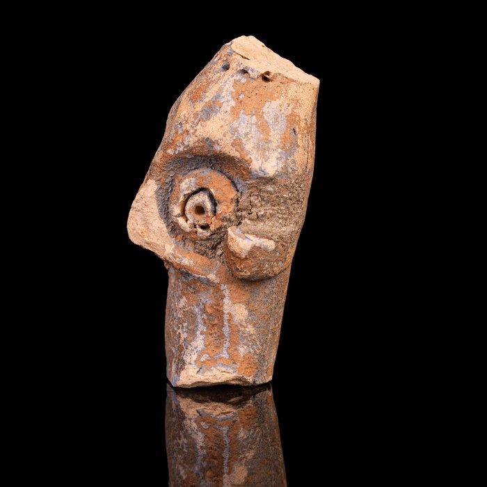 Oud-Oosterse Terracotta beeldje hoofd (Zonder Minimumprijs), Antiek en Kunst, Antiek | Overige Antiek