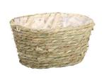 Zeegras mand ovaal 22x17x12. 5cm. Zeegras mand ovaal 22x17x