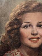 Artista europeo (XX) - Ritratto di Rita Hayworth