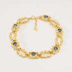 Zonder minimumprijs - Armband - 8 karaat Zilver, Geel goud -, Nieuw