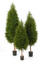 Kunstplant Cypres Plastic 120 cm, Verzenden