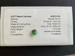 Groen Tsavoriet - 1.10 ct - Antwerp Laboratory for Gemstone, Nieuw