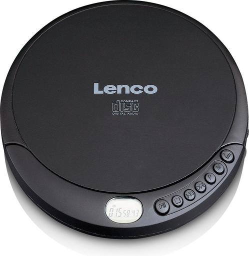 Lenco CD-010 Discman - Draagbare CD Speler met Oordopjes - Z, Huis en Inrichting, Woonaccessoires | Overige, Verzenden