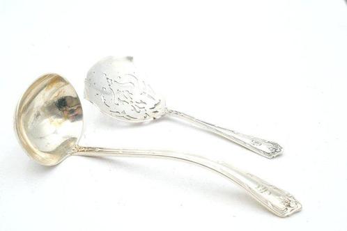 Bestekset (2) - .833 zilver, Antiek en Kunst, Antiek | Zilver en Goud