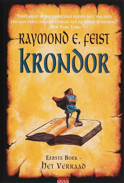 Krondor - Deel 1: Het verraad 9789022550441 Raymond E. Feist, Boeken, Fantasy, Zo goed als nieuw, Verzenden