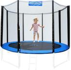 2dekans | Monzana Veiligheidsnet Trampoline - voor 8, Ophalen of Verzenden
