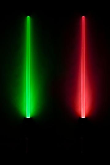 Lightsaber 66 cm 2 stuks Koppelbaar Lichtzwaard Space Star L, Ophalen of Verzenden, Nieuw