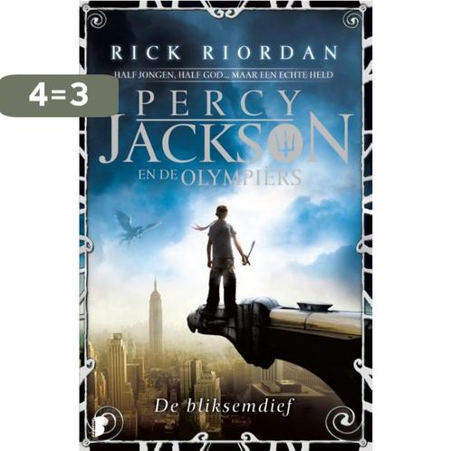 Percy Jackson en de Olympiërs 1 9789022561980 Rick Riordan, Boeken, Kinderboeken | Jeugd | 13 jaar en ouder, Gelezen, Verzenden