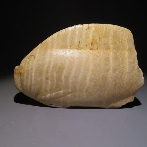 Oud-Egyptisch Albast Canopic jar, Cosmetisch vat in de vorm, Verzamelen, Mineralen en Fossielen