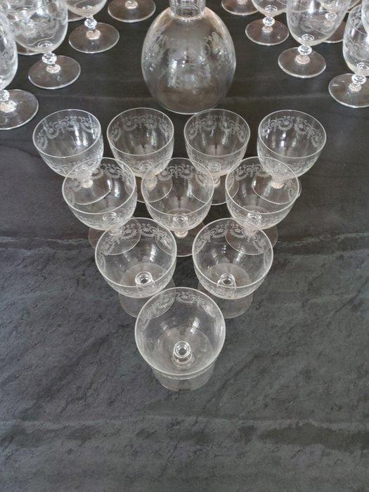 Baccarat - Drinkset (31) - Camilla - Kristal, Antiek en Kunst, Antiek | Meubels | Tafels