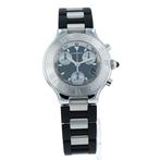 Cartier - Must 21 Chronoscaph Date - 2424/W10125U2 - Heren -, Nieuw