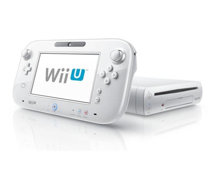 Wii U Console 8GB Wit + Gamepad (Wii U Spelcomputers), Games en Spelcomputers, Spelcomputers | Nintendo Wii U, Zo goed als nieuw
