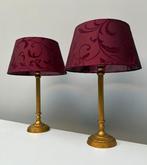 Tafellamp - Messing - Twee tafellampen, Antiek en Kunst