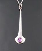 Argent - Collier avec pendentif - Collier Art Déco, Antiek en Kunst