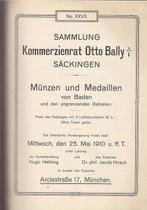 1765 Baden Literatur Helbing, H en Hirsch, J / Muenchen A..., Postzegels en Munten, Penningen en Medailles, Verzenden