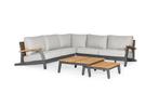 Suns Siena hoekbank soft grey SALE |, Nieuw