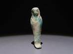 Oud-Egyptisch Faience Shabti. Late Periode, 664 - 332 v.Chr., Collections