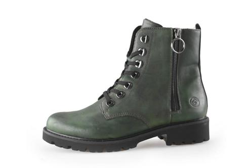 Remonte Veterboots in maat 38 Groen | 5% extra korting, Kleding | Dames, Schoenen, Groen, Zo goed als nieuw, Overige typen, Verzenden