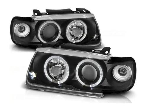Angel Eyes koplampen Black geschikt voor VW Polo 6N, Autos : Pièces & Accessoires, Éclairage, Envoi