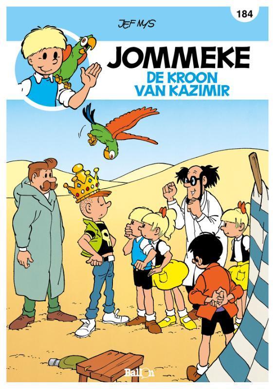 De kroon van Kazimir / Jommeke strip - nieuwe look / 184, Boeken, Stripverhalen, Gelezen, Verzenden