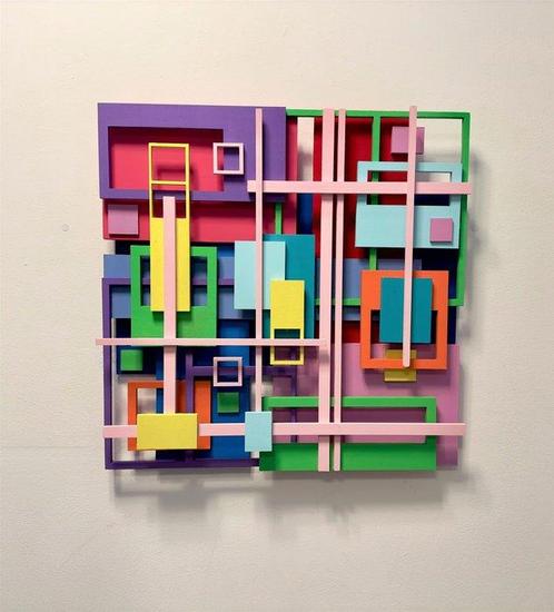 Rubén M Millano G (1989) - Serie: Happiness Life XXXIII, Antiek en Kunst, Kunst | Schilderijen | Modern