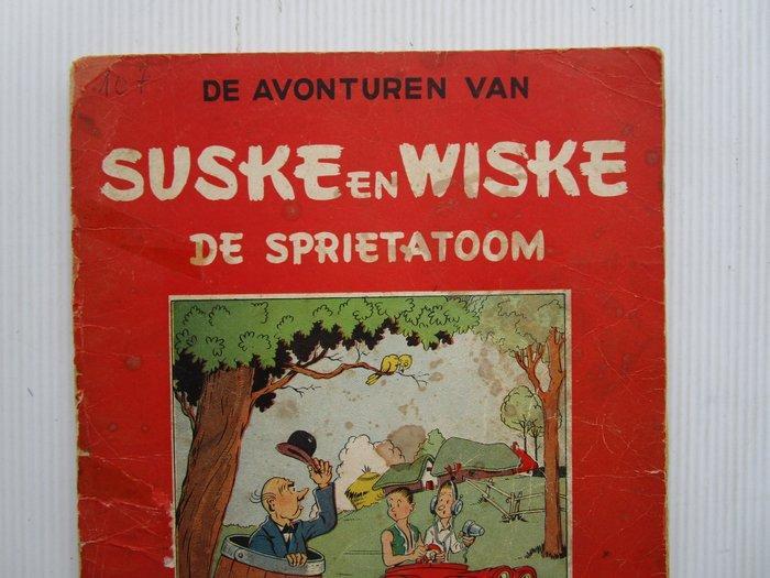Suske en Wiske RV - 03a - De sprietatoom - 1 Album - Eerste, Boeken, Stripverhalen