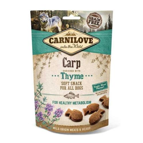 Carnilove soft snack carp with thyme 200 g, Dieren en Toebehoren, Honden-accessoires, Nieuw