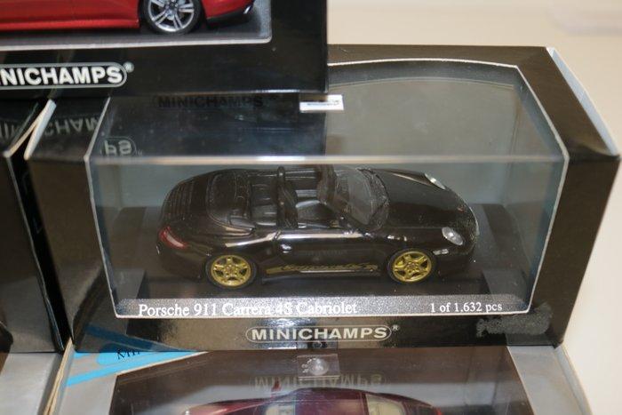 Minichamps 1:43 - Voiture miniature (5) - Lot of 5, Hobby en Vrije tijd, Modelauto's | 1:5 tot 1:12