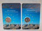 Andorre. 2 Euro 2014/2020 (10 coins) (Sans prix de réserve)
