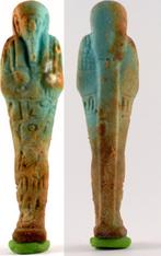 664-332bc Egypt Late period faience shabti for the priest..., Verzenden