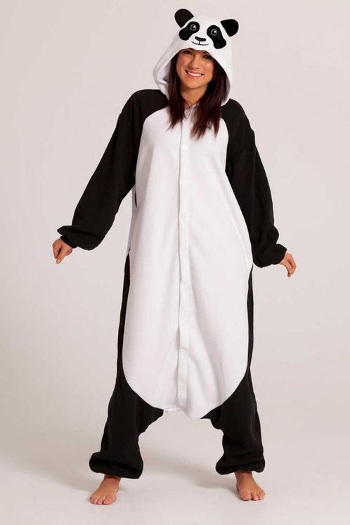 Onesie Reuzenpanda Pak XS-S Pandapak Kostuum Zwart Wit Panda, Kleding | Heren, Carnavalskleding en Feestkleding, Nieuw, Ophalen of Verzenden