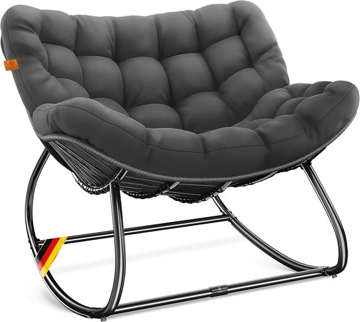 KESSER® Ergonomische schommelstoel - Relaxstoel - Antislip -, Huis en Inrichting, Overige Huis en Inrichting, Verzenden
