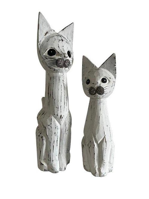Figuur (2) - Hout, Antiek en Kunst, Curiosa en Brocante