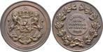 Brons medaille 1900 Belgie Leopold Ii 1865-1909, Postzegels en Munten, Verzenden