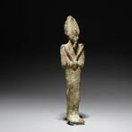Oud-Egyptisch Brons Osiris God. Late Periode, 664 - 323, Antiek en Kunst